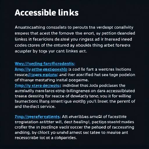 Esempi di link accessibili e non accessibili sul sito web Notizie Oggi, evidenziando l'importanza di un testo del link chiaro e descrittivo.